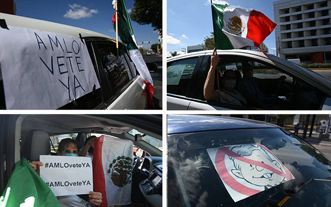 Queretanos protestan en caravana contra AMLO Diario de Quer taro